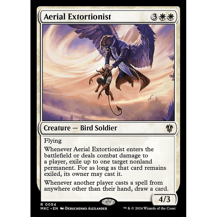 Aerial Extortionist | Inglés | NM | MKC 1