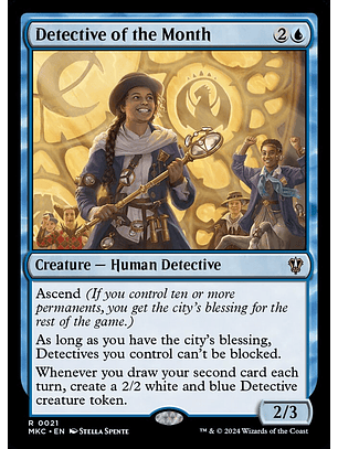 Detective of the Month | Inglés | NM | MKC