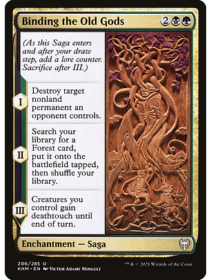 Binding the Old Gods | Español | NM | KHM