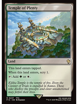 Temple of Plenty (Surge foil) | Inglés | NM | FIC