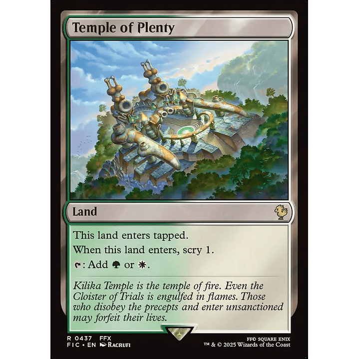 Temple of Plenty (Surge foil) | Inglés | NM | FIC 1