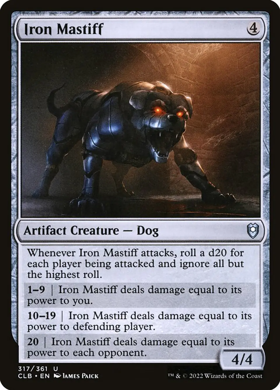 Iron Mastiff | Inglés | NM | CLB 1