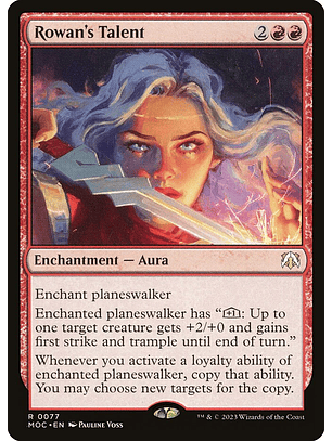 Rowan's Talent | Inglés | NM | MOC