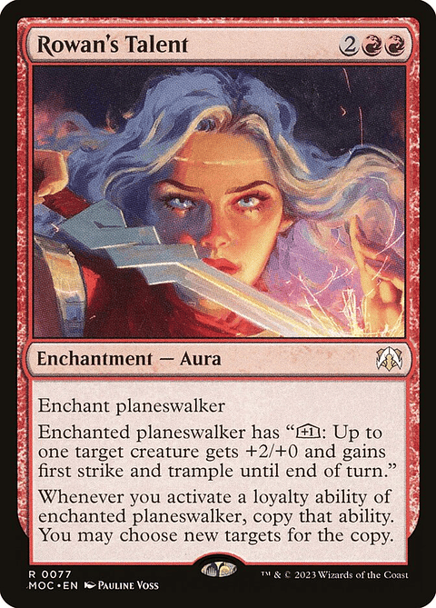 Rowan's Talent | Inglés | NM | MOC