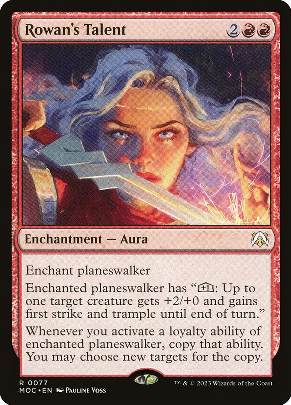 Rowan's Talent | Inglés | NM | MOC 1