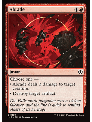 Abrade | Inglés | NM | INR