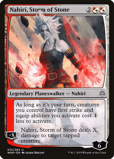 Nahiri, Storm of Stone | Inglés | NM | WAR