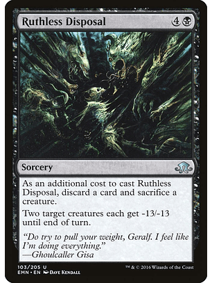 Ruthless Disposal | Inglés | NM | EMN