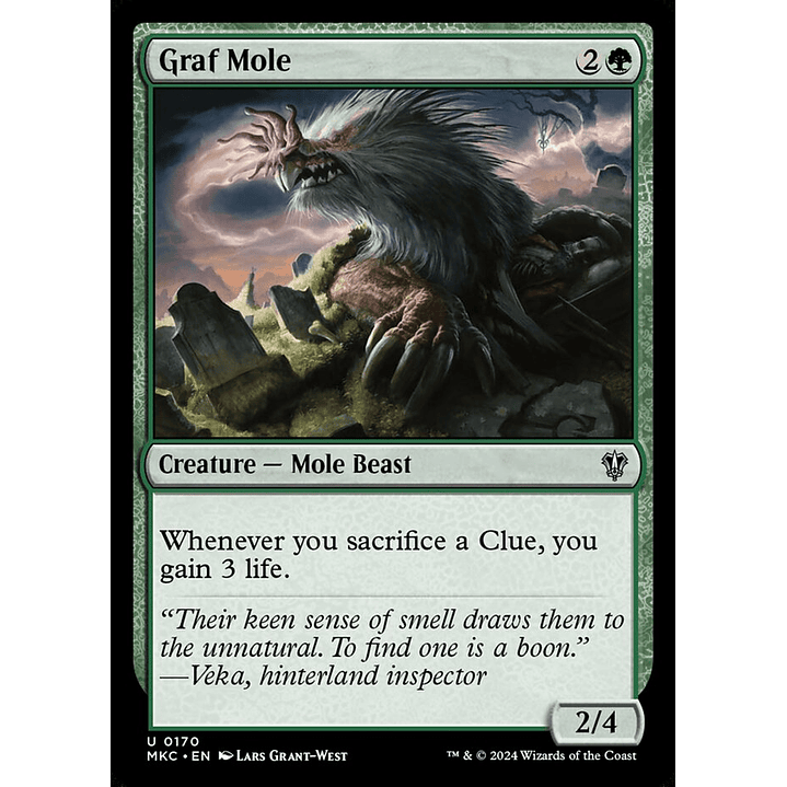 Graf Mole | Inglés | NM | MKC 1