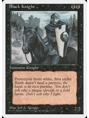 Black Knight | Inglés | NM | 4ED