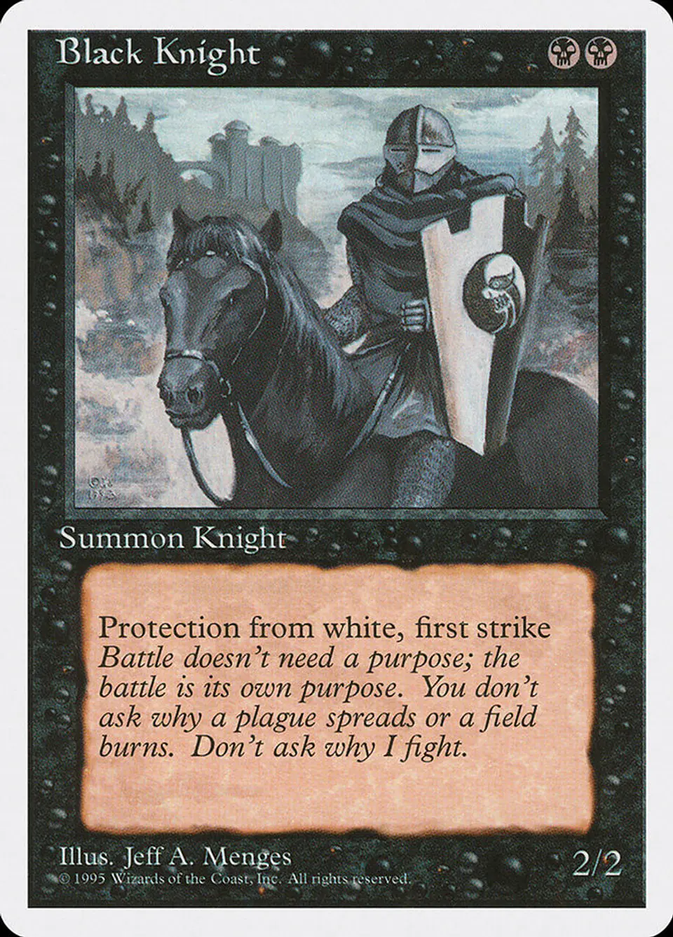 Black Knight | Inglés | NM | 4ED 1