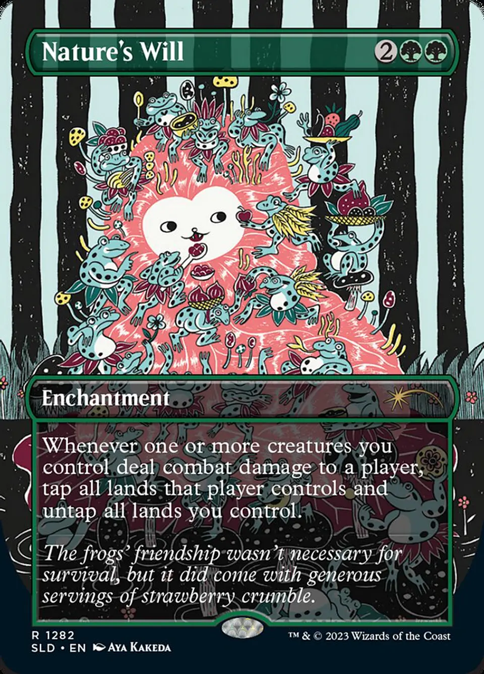 Nature's Will (Borderless) | Español | NM | SLD 1