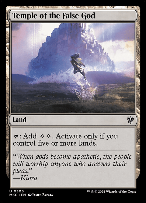 Temple of the False God | Inglés | NM | MKC