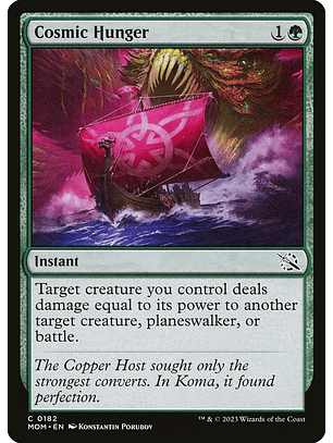 Cosmic Hunger | Inglés | NM | MOM