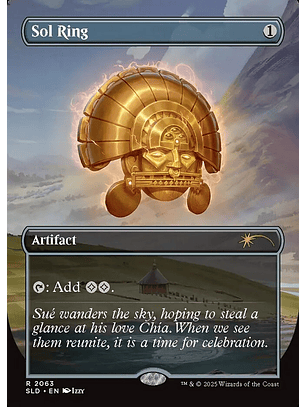 Sol Ring (Borderless foil) | Inglés | NM | SLD