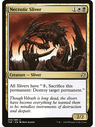 Necrotic Sliver | Inglés | NM | TSR