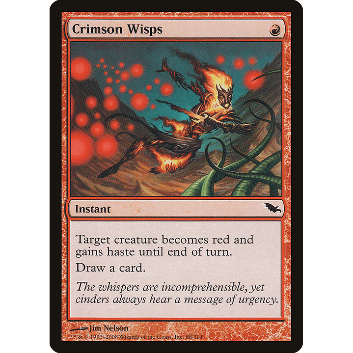 Crimson Wisps | Español | EX | SHM 1