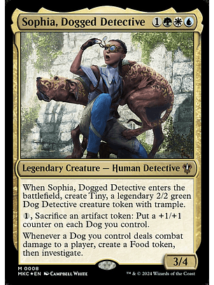 Sophia, Dogged Detective (foil) | Inglés | NM | MKC