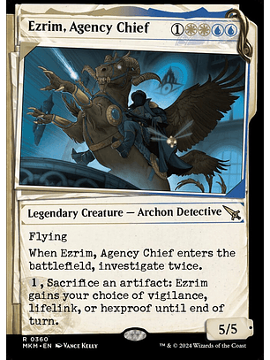 Ezrim, Agency Chief (Showcase) | Inglés | NM | MKM