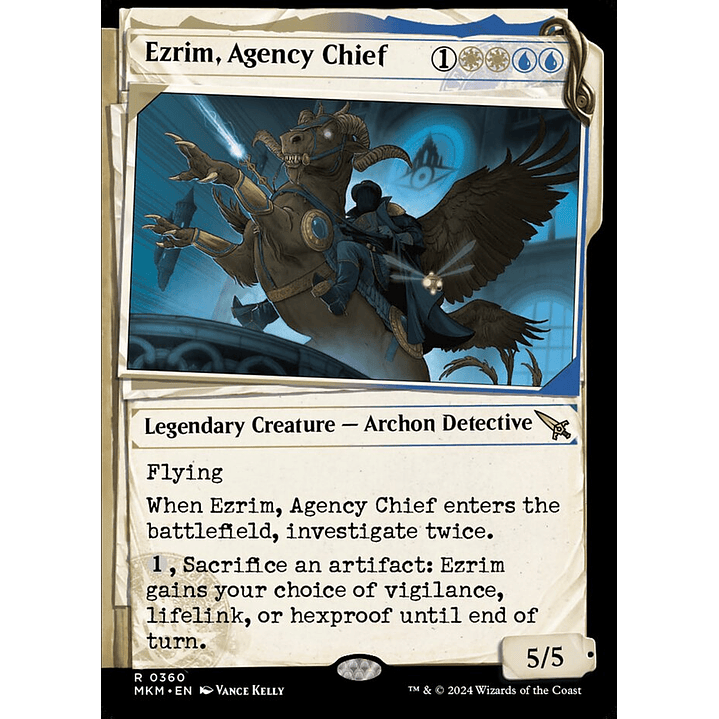 Ezrim, Agency Chief (Showcase) | Inglés | NM | MKM 1