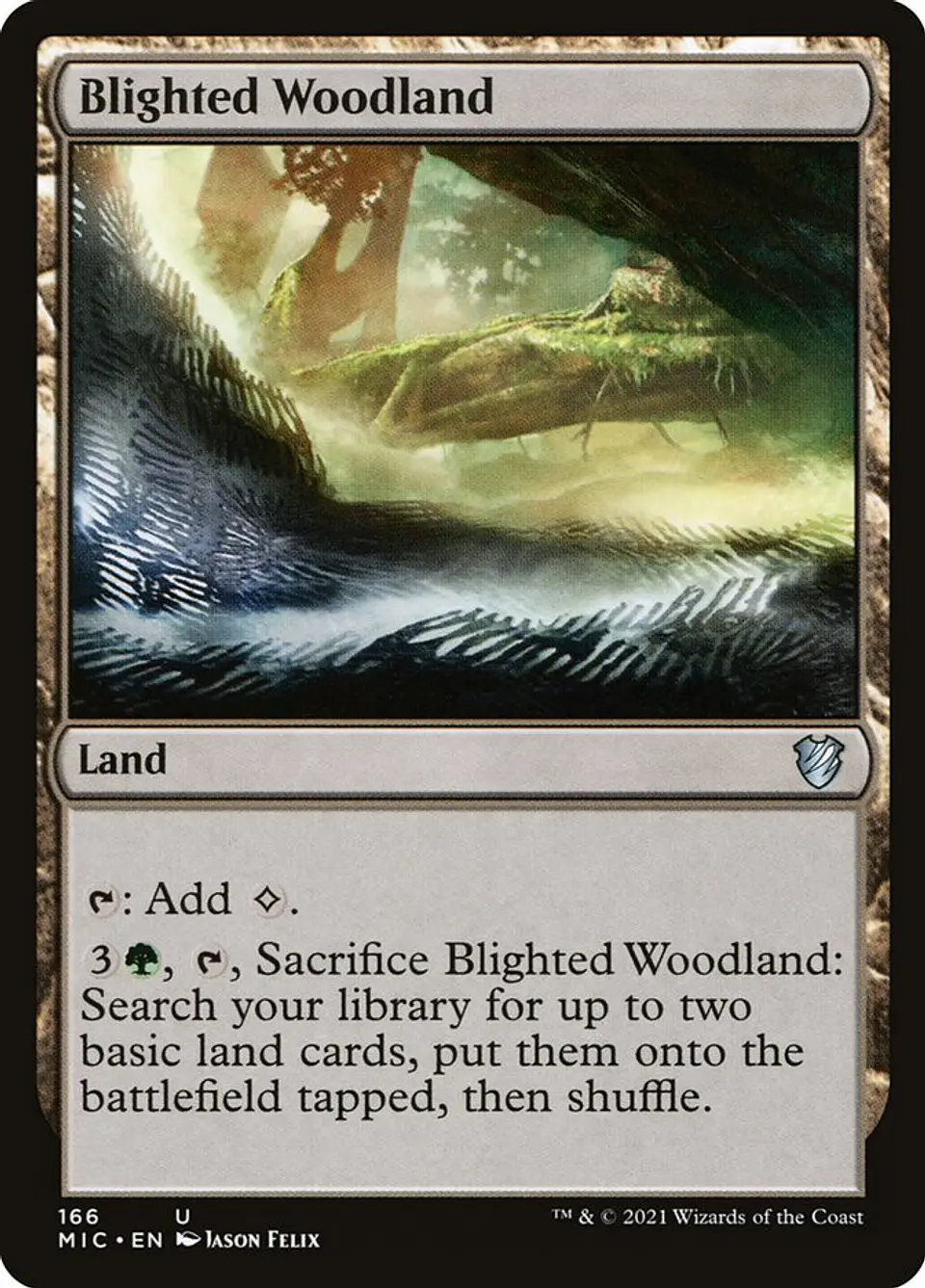 Blighted Woodland | Inglés | NM | MIC 1