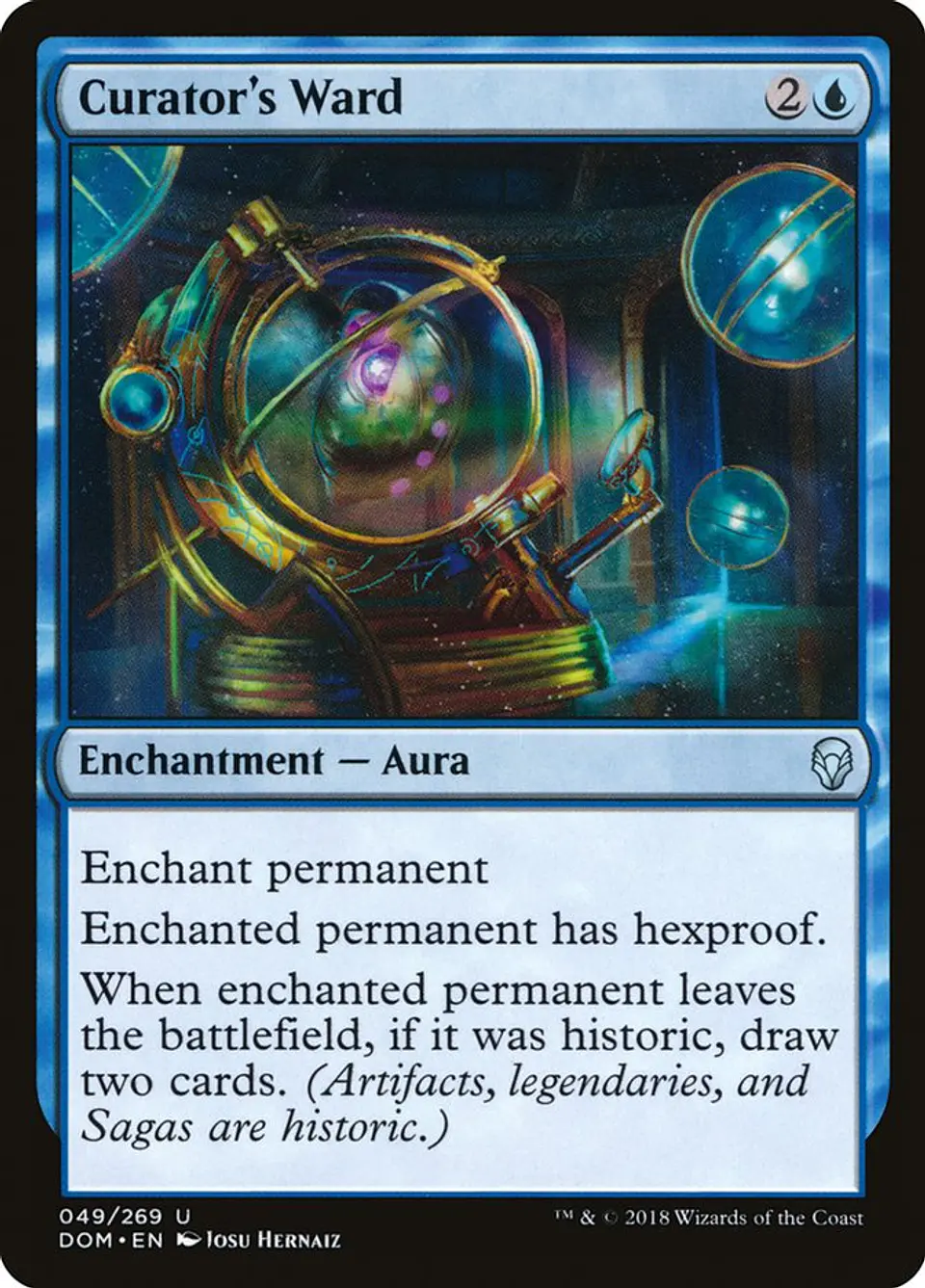 Curator's Ward | Inglés | NM | DOM 1