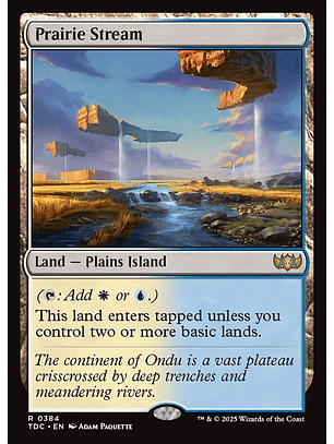 Prairie Stream | Inglés | NM | TDC