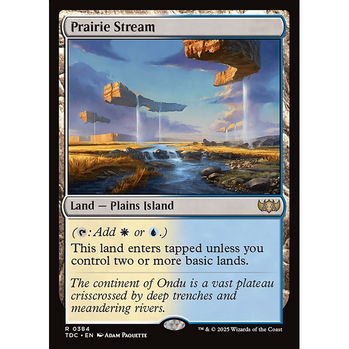 Prairie Stream | Inglés | NM | TDC 1