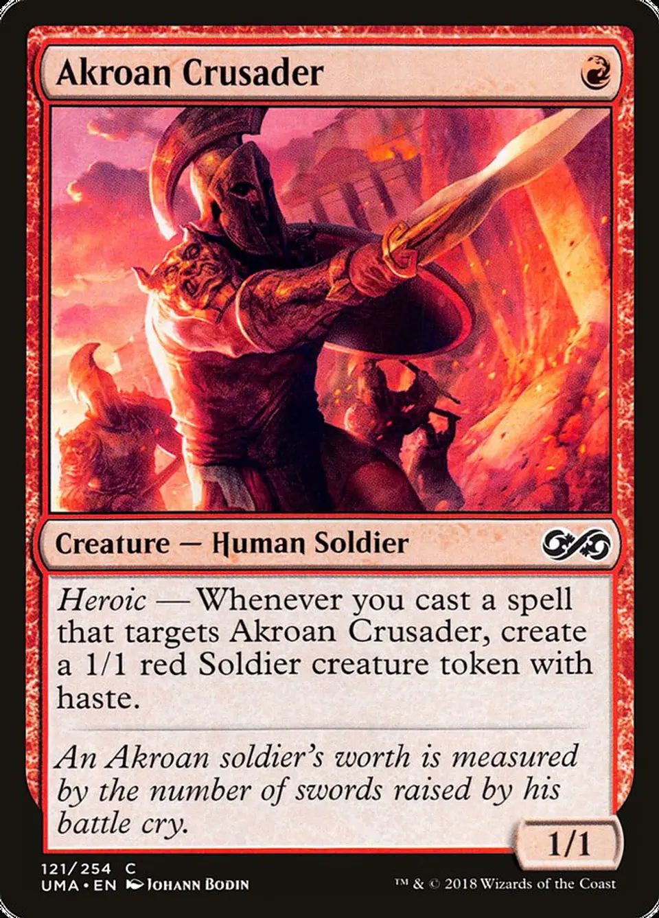 Akroan Crusader | Inglés | NM | UMA 1