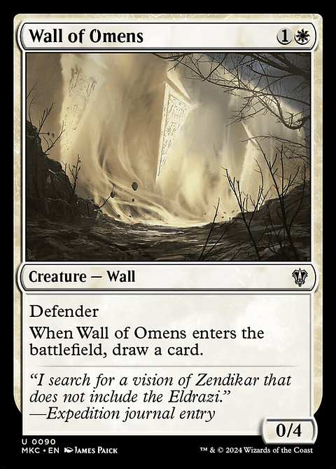Wall of Omens | Inglés | NM | MKC