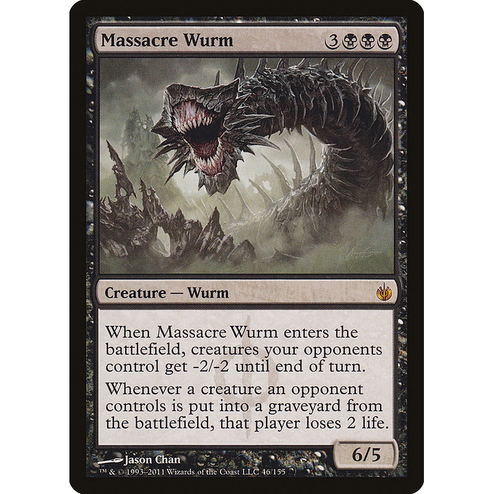 Massacre Wurm | Español | EX | MBS 1