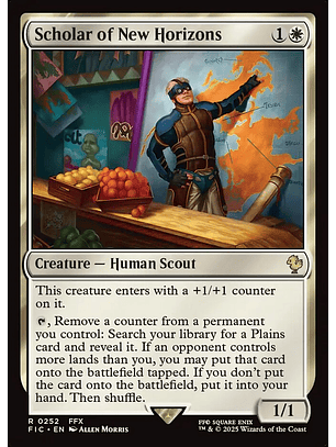 Scholar of New Horizons (Surge foil) | Inglés | NM | FIC