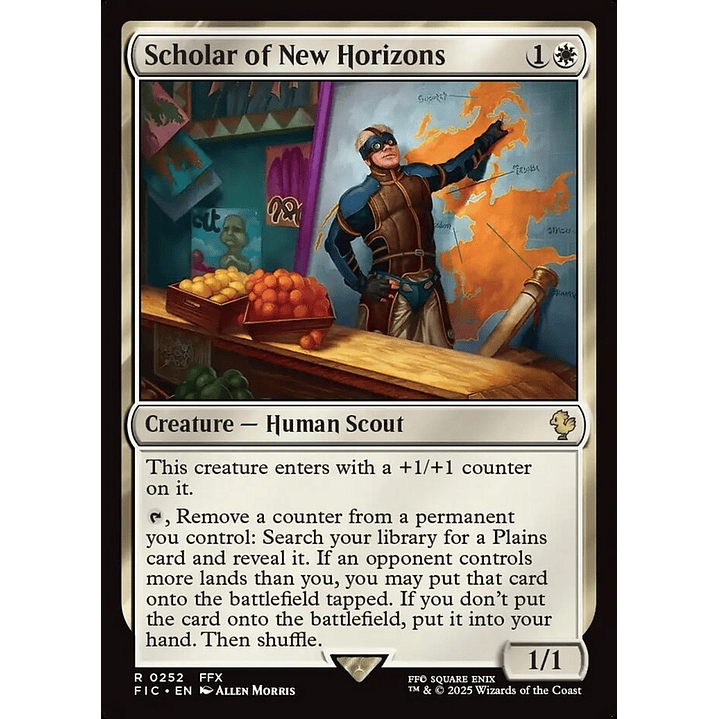 Scholar of New Horizons (Surge foil) | Inglés | NM | FIC 1