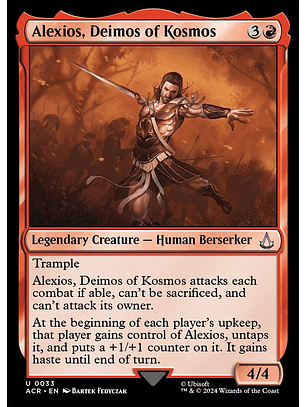 Alexios, Deimos of Kosmos | Inglés | NM | ACR