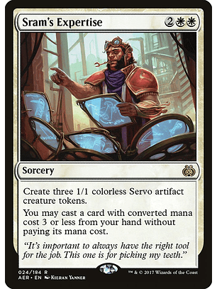 Sram's Expertise | Español | NM | AER