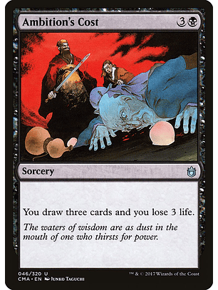 Ambition's Cost | Inglés | NM | CMA