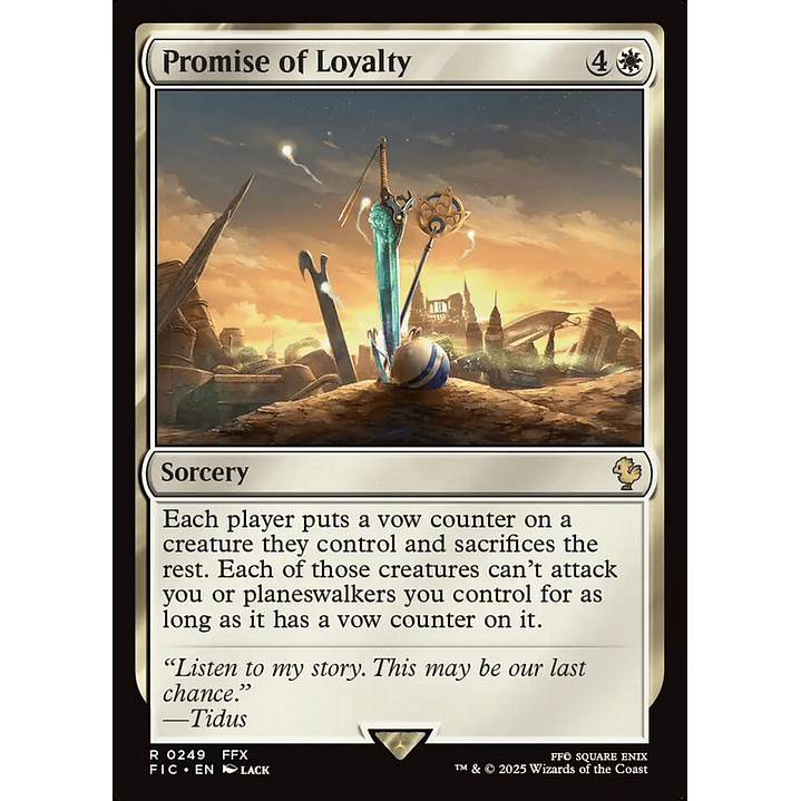 Promise of Loyalty (Surge foil) | Inglés | NM | FIC 1