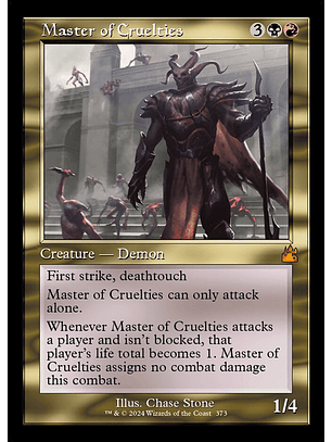 Master of Cruelties (Retro Frame) | Inglés | NM | RVR