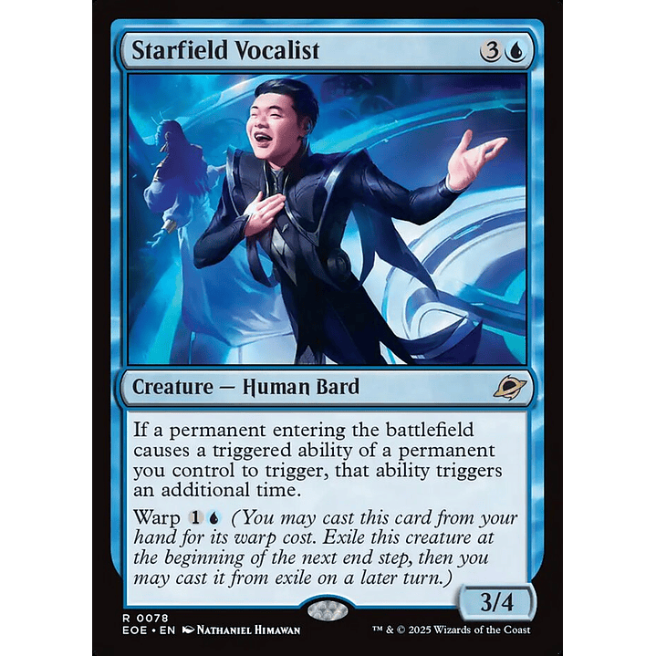 Starfield Vocalist | Inglés | NM | EOE 1