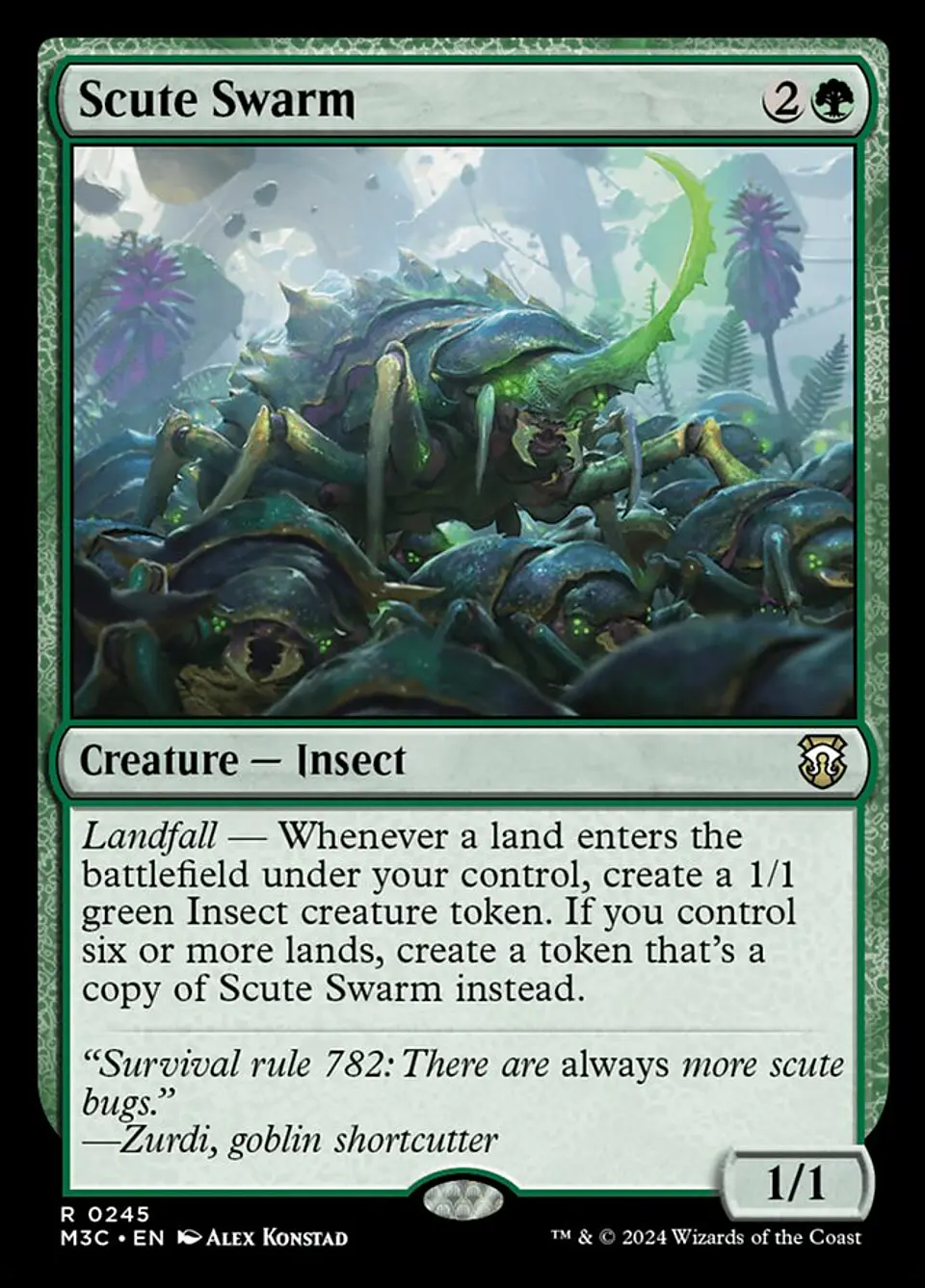 Scute Swarm (foil) | Inglés | NM | M3C 1