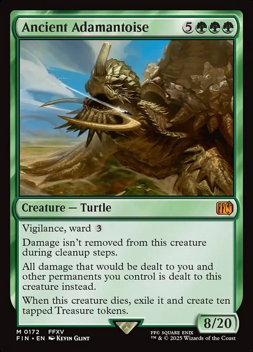 Ancient Adamantoise | Inglés | NM | FIN 1