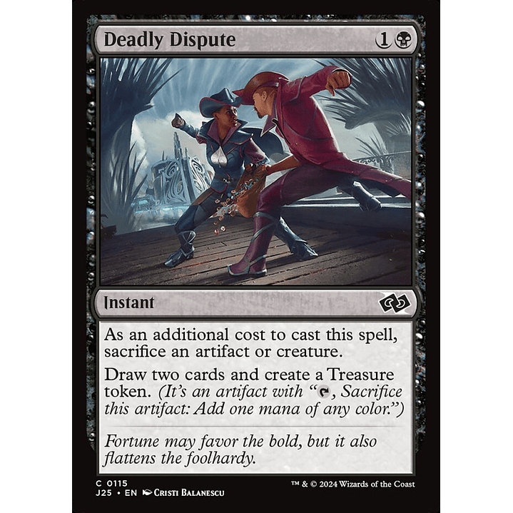 Deadly Dispute | Inglés | NM | J25 1