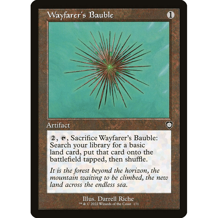 Wayfarer's Bauble (Retro Frame) | Inglés | NM | BRC 1