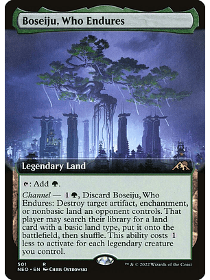 Boseiju, Who Endures (Extended Art) | Inglés | EX | NEO