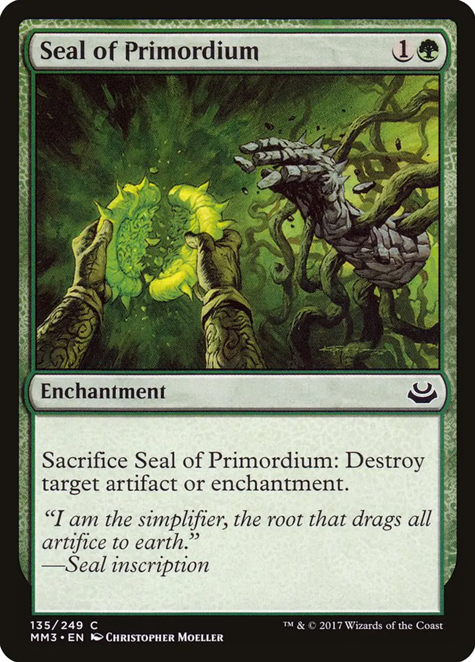 Seal of Primordium | Inglés | NM | MM3 1