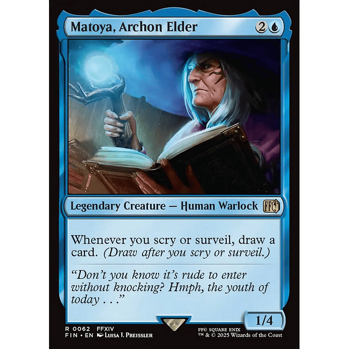 Matoya, Archon Elder | Inglés | NM | FIN 1