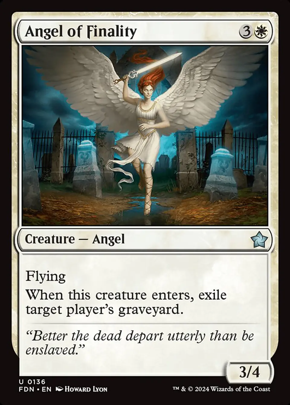 Angel of Finality (foil) | Español | NM | FDN 1