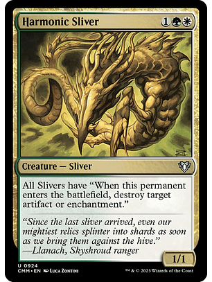 Harmonic Sliver | Inglés | NM | CMM
