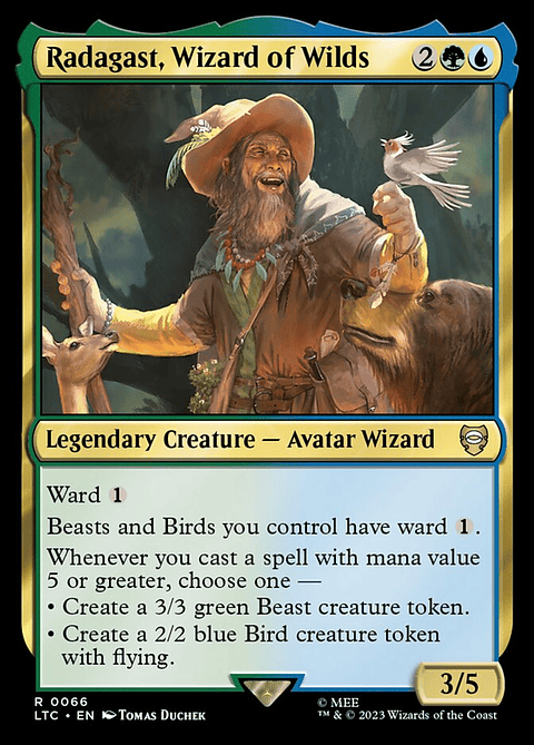 Radagast, Wizard of Wilds | Inglés | NM | LTC