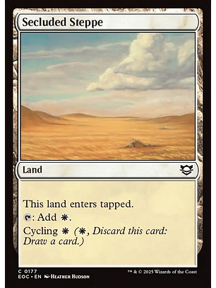 Secluded Steppe | Inglés | NM | EOC